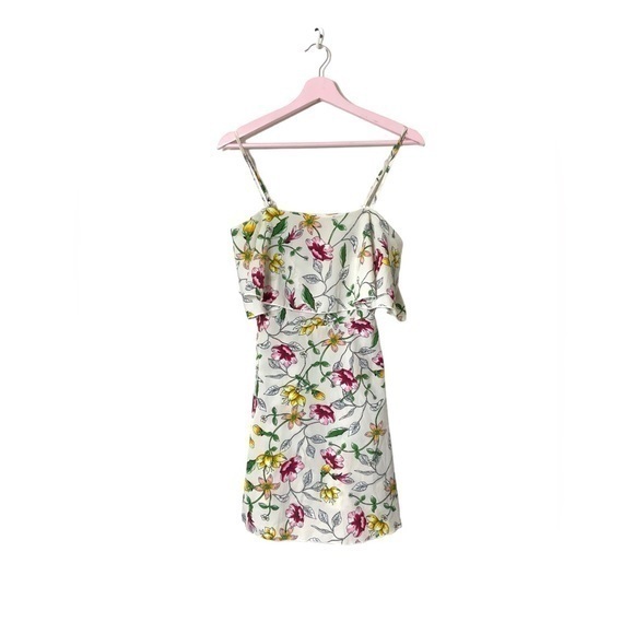 PrettyLittleThing Dresses & Skirts - Pretty Little Thing wild flowers ruffle floral‎ mini sun dress 4